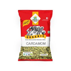24 Mantra Organic Green Organic Cardamom Whole
